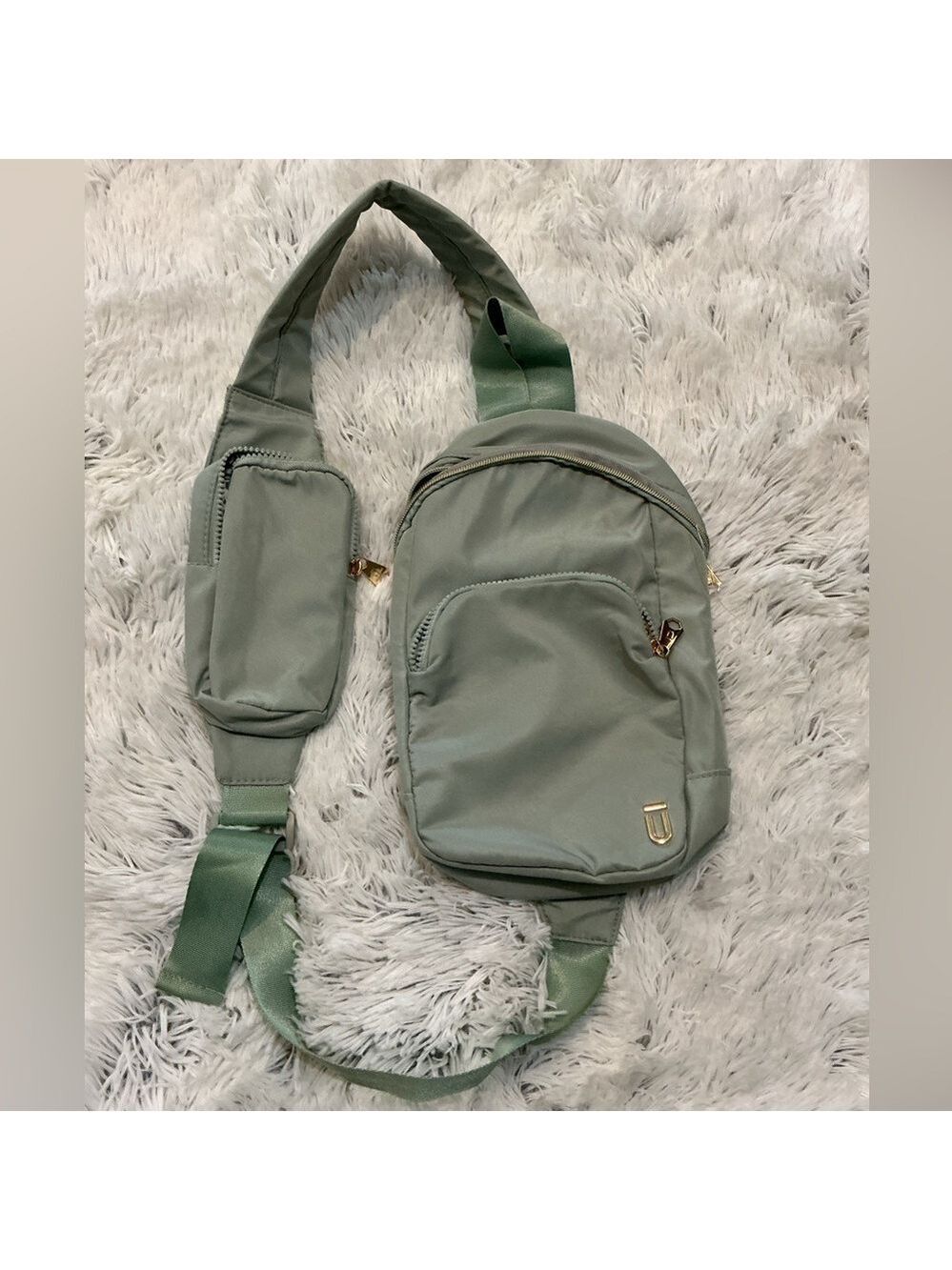 FUL Crossbody bag with adjustable shoulder strap unisex flawed refer to photo